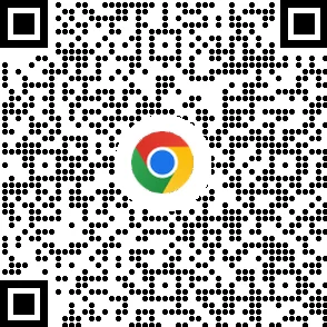 QR Code pour télécharger le navigateur Chrome sur des appareils mobiles